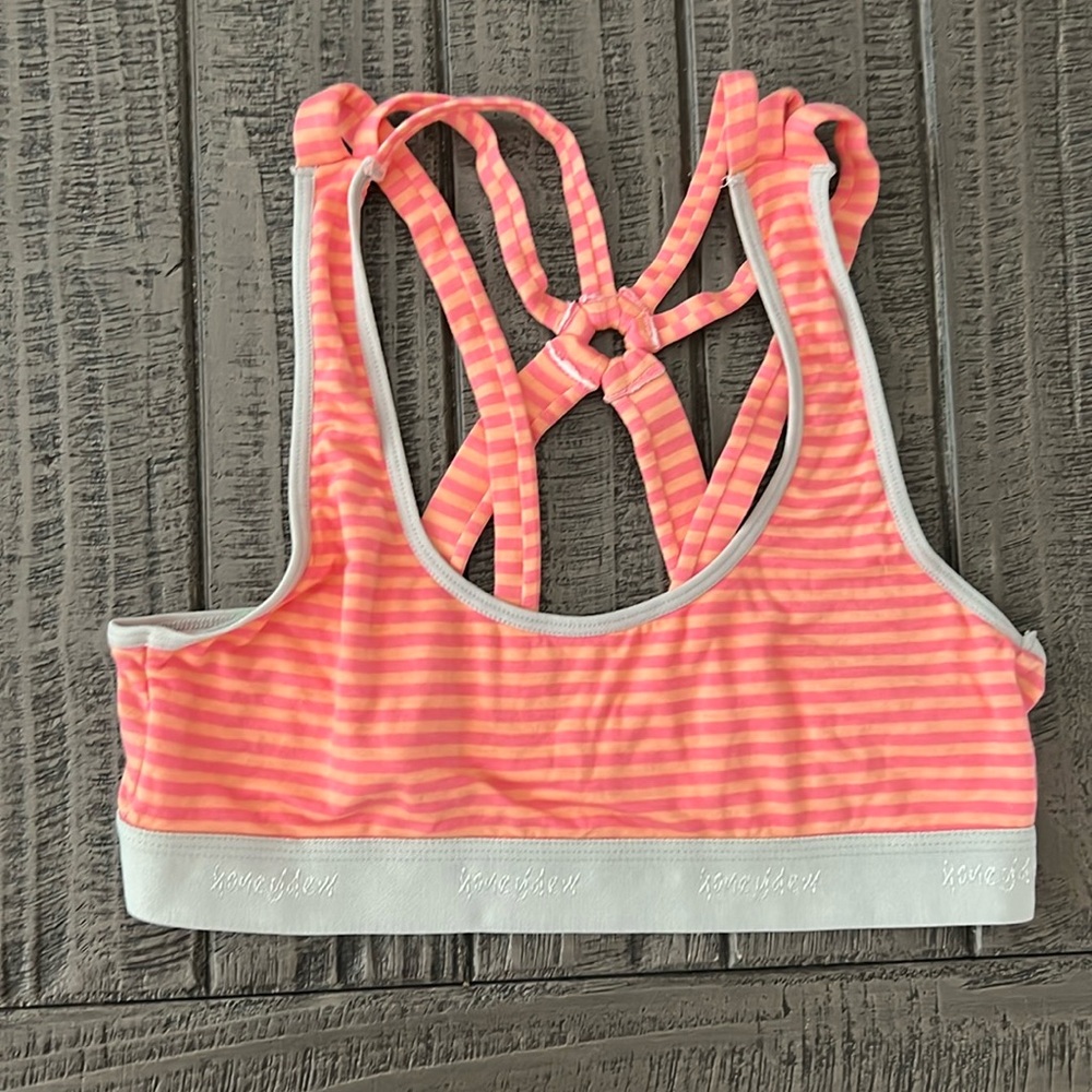 NWOT Honeydew Strappy Back Soft Bralette